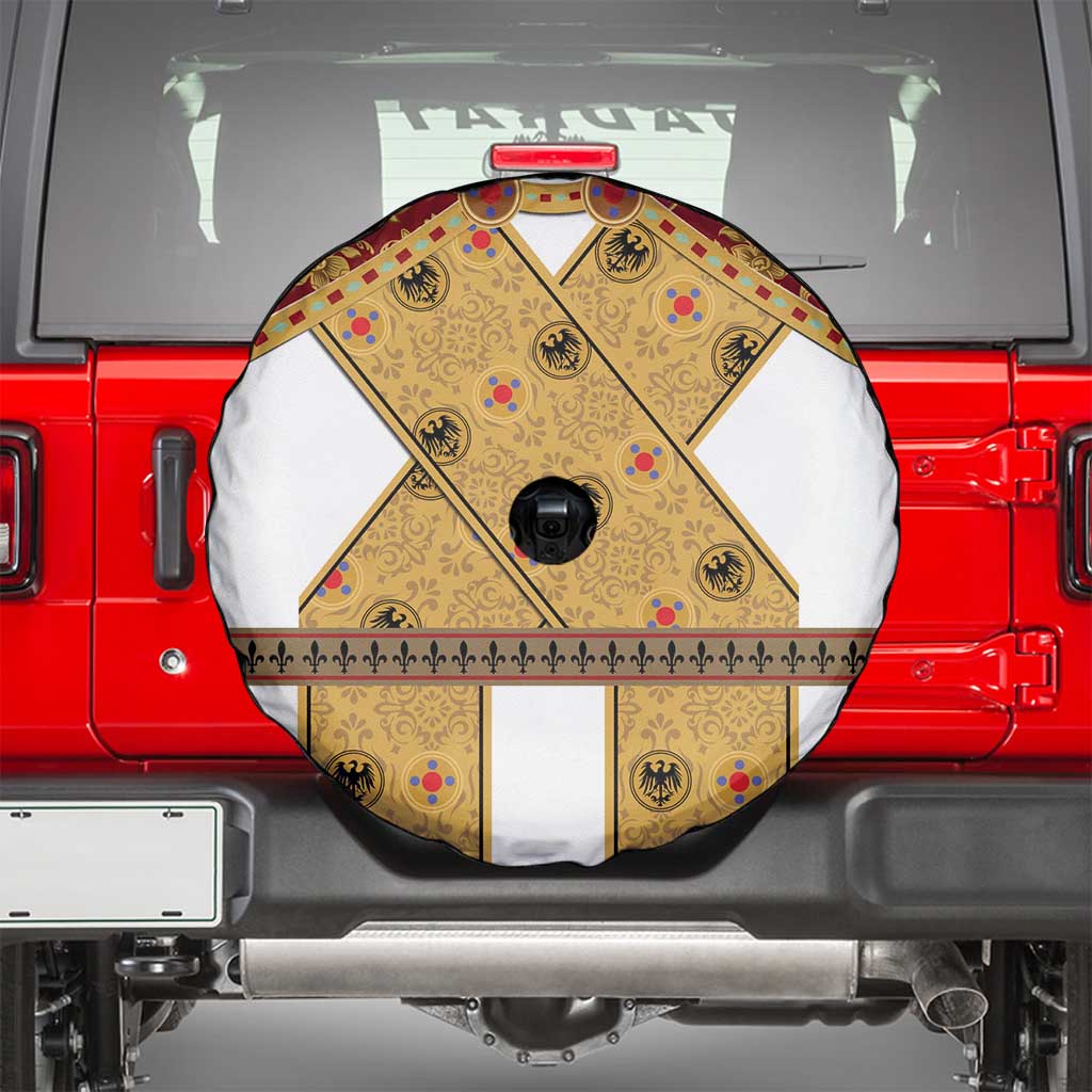 Holy Roman Emperor Costume Spare Tire Cover Eagle Sable
