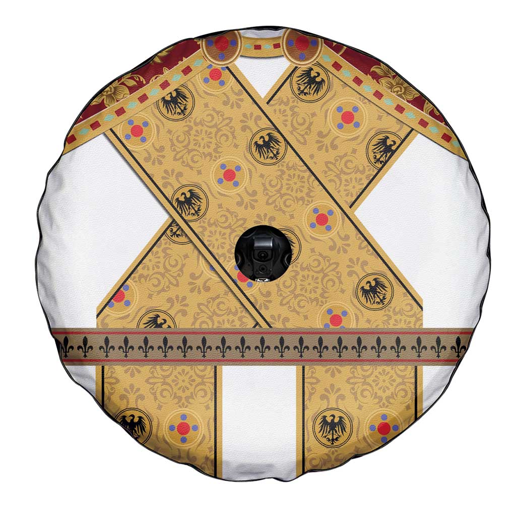 Holy Roman Emperor Costume Spare Tire Cover Eagle Sable