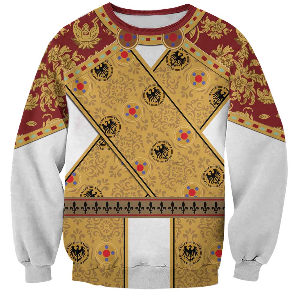 Holy Roman Emperor Costume Sweatshirt Eagle Sable