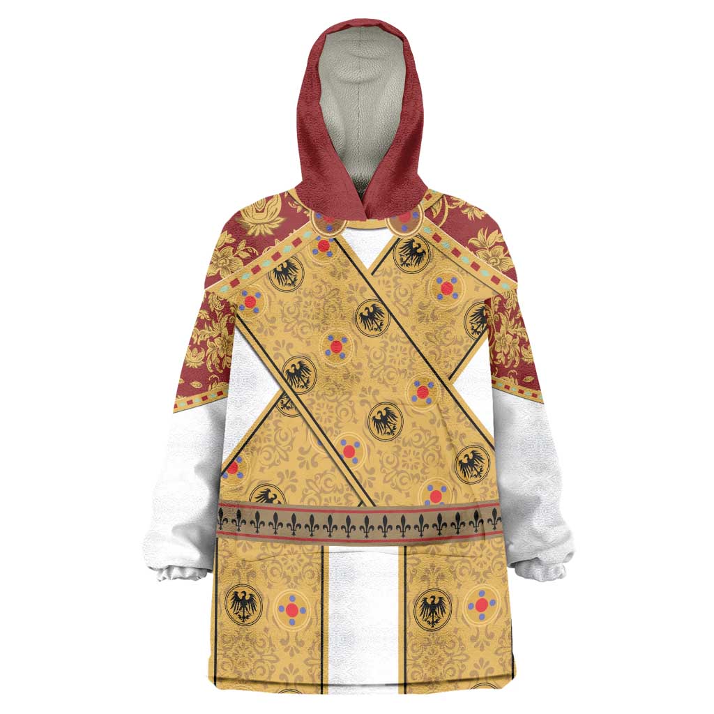 Holy Roman Emperor Costume Wearable Blanket Hoodie Eagle Sable