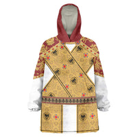 Holy Roman Emperor Costume Wearable Blanket Hoodie Eagle Sable