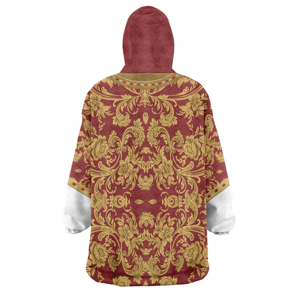 Holy Roman Emperor Costume Wearable Blanket Hoodie Eagle Sable