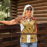 Holy Roman Emperor Costume Women Polo Shirt Eagle Sable