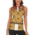 Holy Roman Emperor Costume Women Sleeveless Polo Shirt Eagle Sable
