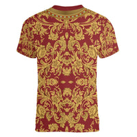 Holy Roman Emperor Costume Women V-Neck T-Shirt Eagle Sable