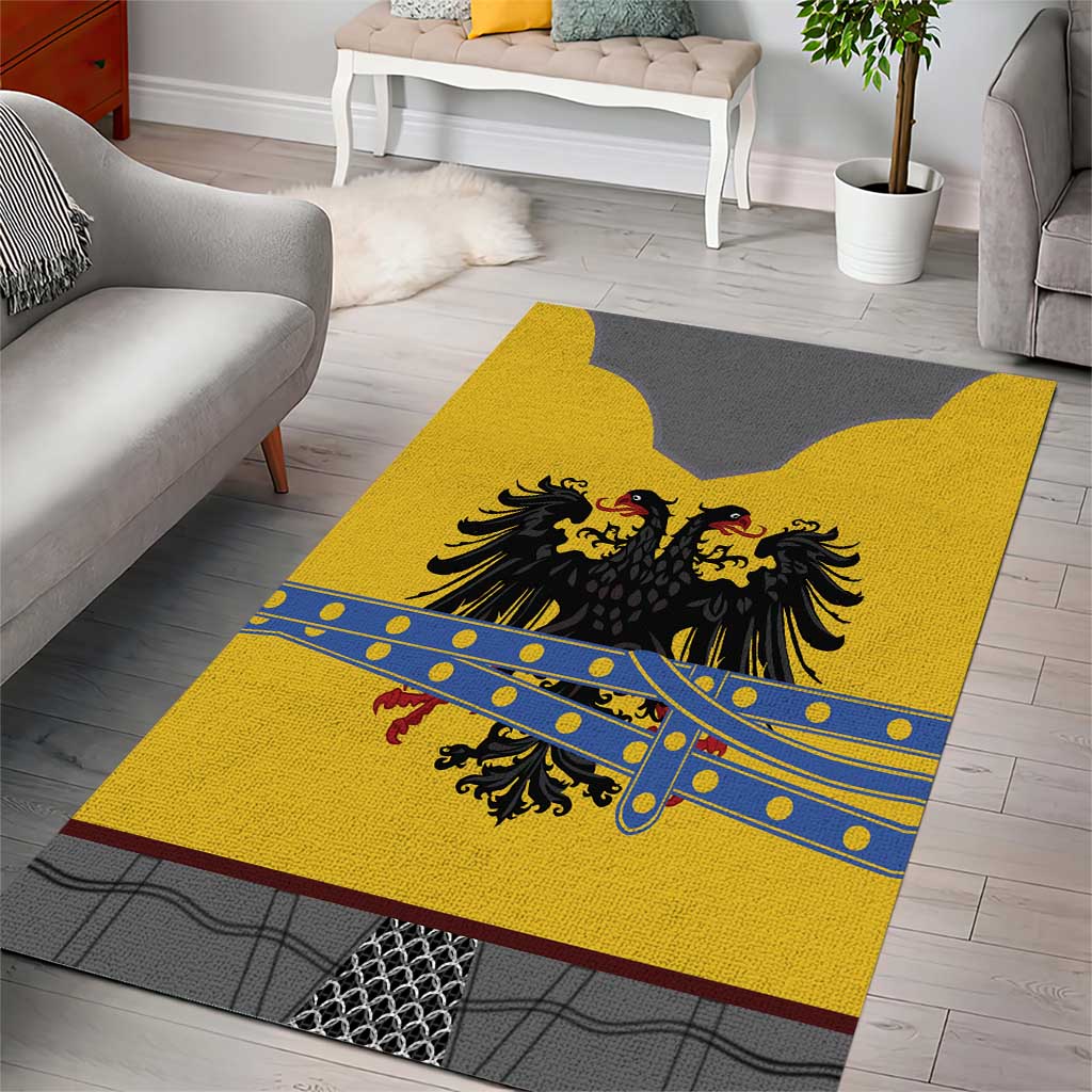 Century Holy Roman Empire Knight Costume Area Rug
