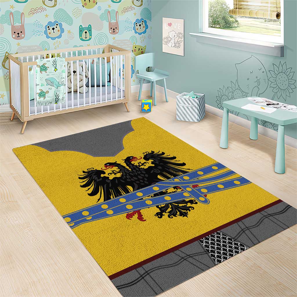 Century Holy Roman Empire Knight Costume Area Rug