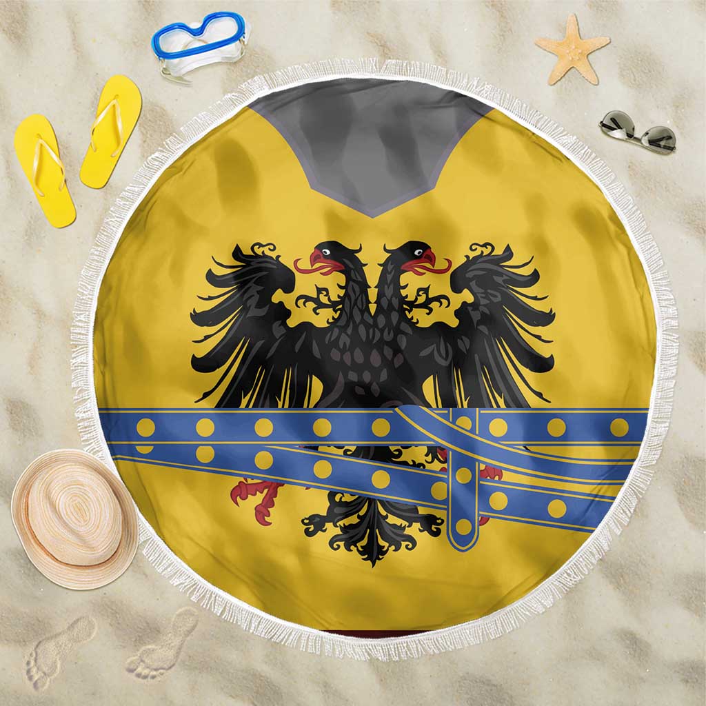 Century Holy Roman Empire Knight Costume Beach Blanket