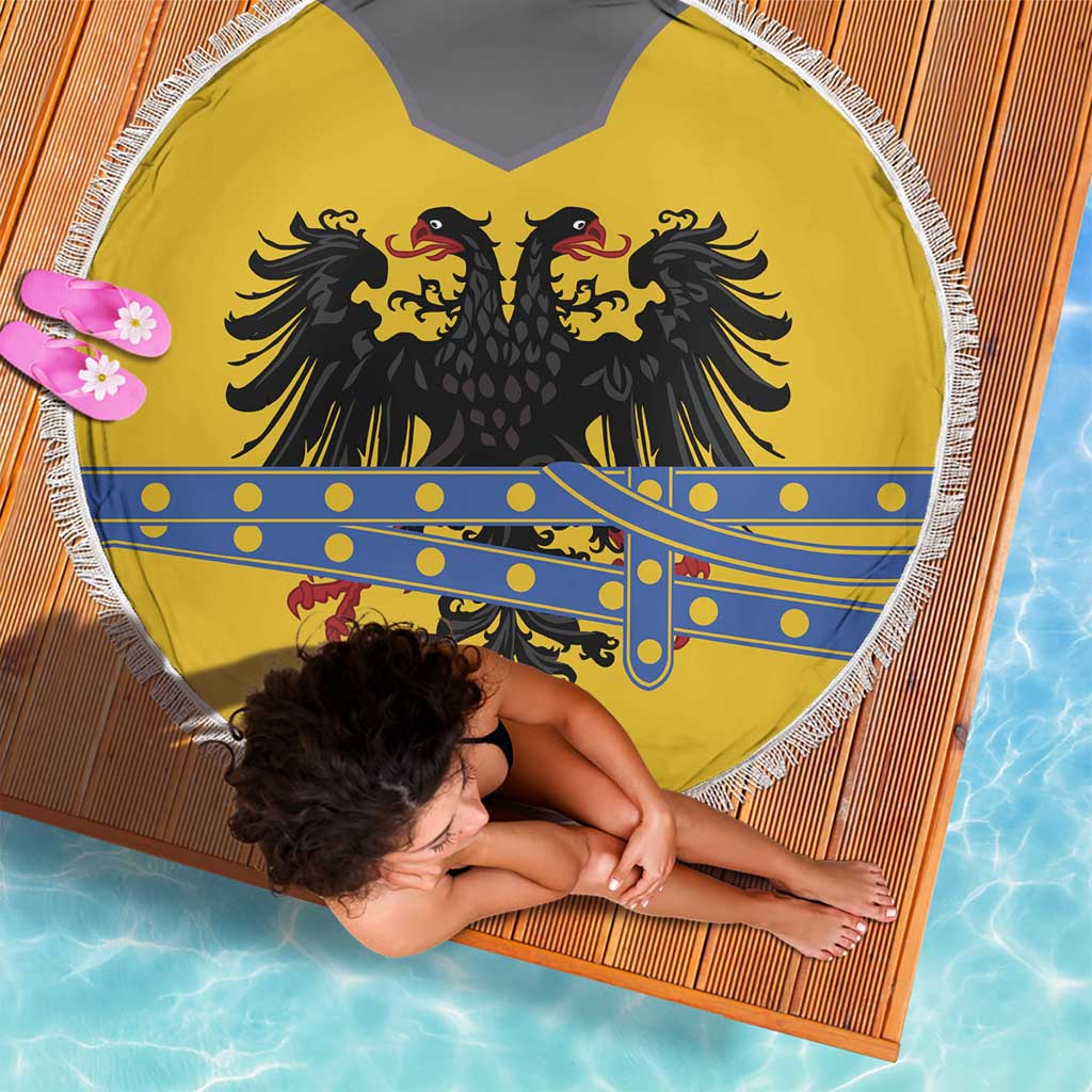 Century Holy Roman Empire Knight Costume Beach Blanket