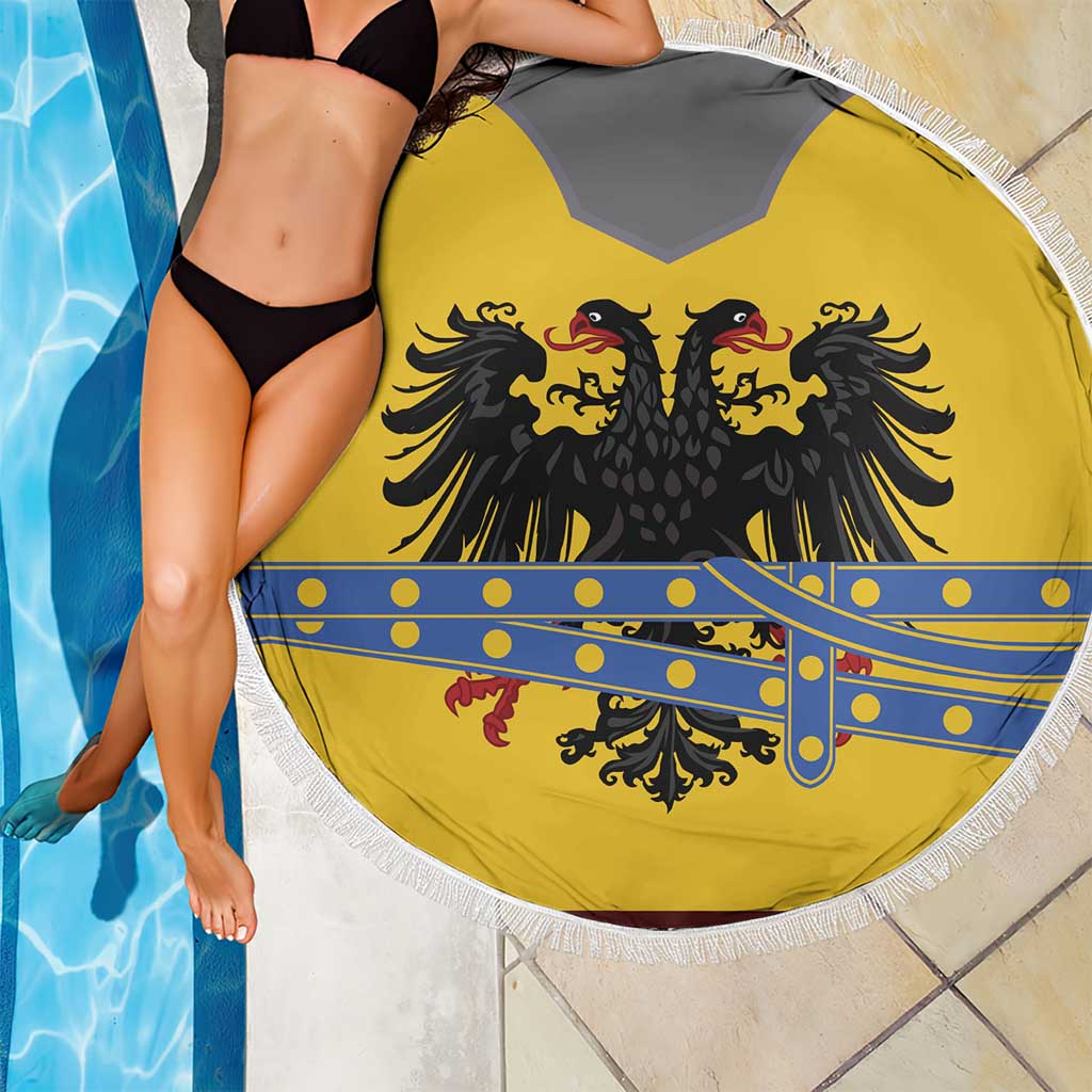 Century Holy Roman Empire Knight Costume Beach Blanket