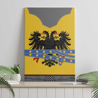 Century Holy Roman Empire Knight Costume Canvas Wall Art