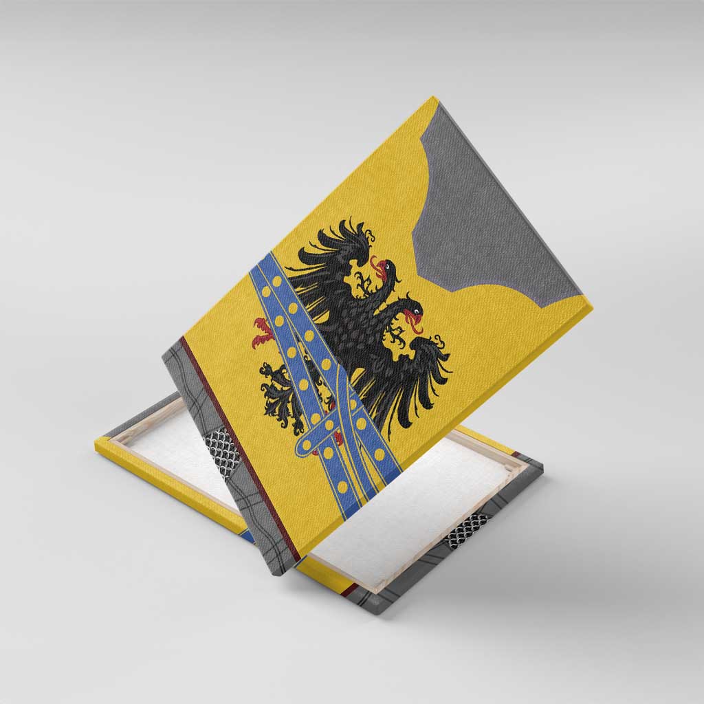 Century Holy Roman Empire Knight Costume Canvas Wall Art