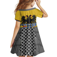 Century Holy Roman Empire Knight Costume Family Matching Long Sleeve Bodycon Dress and Hawaiian Shirt