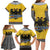 Century Holy Roman Empire Knight Costume Family Matching Long Sleeve Bodycon Dress and Hawaiian Shirt