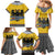 Century Holy Roman Empire Knight Costume Family Matching Mermaid Dress and Hawaiian Shirt