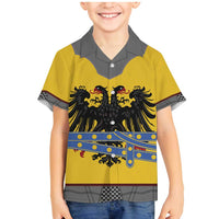 Century Holy Roman Empire Knight Costume Family Matching Mermaid Dress and Hawaiian Shirt