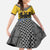Century Holy Roman Empire Knight Costume Family Matching Off The Shoulder Long Sleeve Dress and Hawaiian Shirt