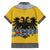 Century Holy Roman Empire Knight Costume Family Matching Off The Shoulder Long Sleeve Dress and Hawaiian Shirt