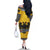 Century Holy Roman Empire Knight Costume Family Matching Off The Shoulder Long Sleeve Dress and Hawaiian Shirt