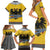 Century Holy Roman Empire Knight Costume Family Matching Short Sleeve Bodycon Dress and Hawaiian Shirt