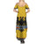 Century Holy Roman Empire Knight Costume Family Matching Summer Maxi Dress and Hawaiian Shirt
