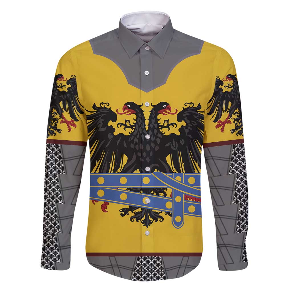 Century Holy Roman Empire Knight Costume Family Matching Tank Maxi Dress and Hawaiian Shirt