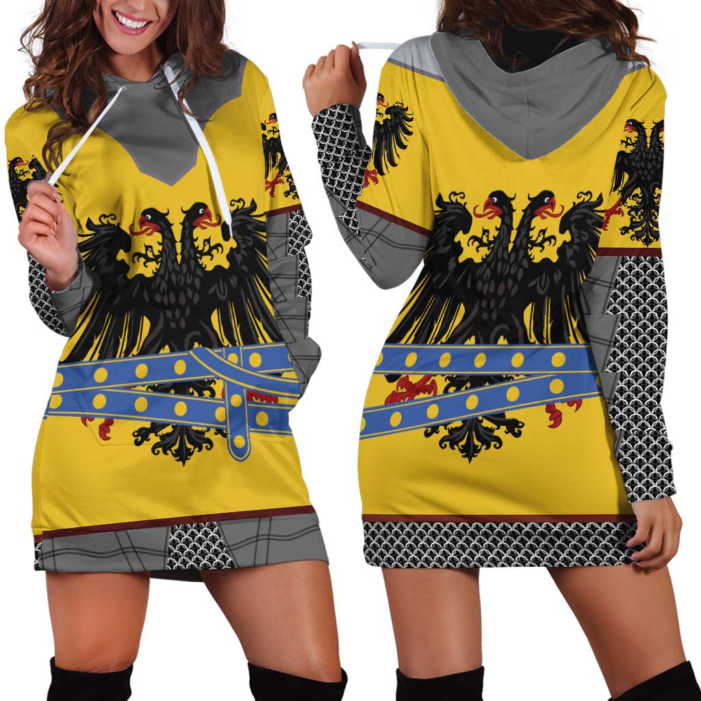 Century Holy Roman Empire Knight Costume Hoodie Dress