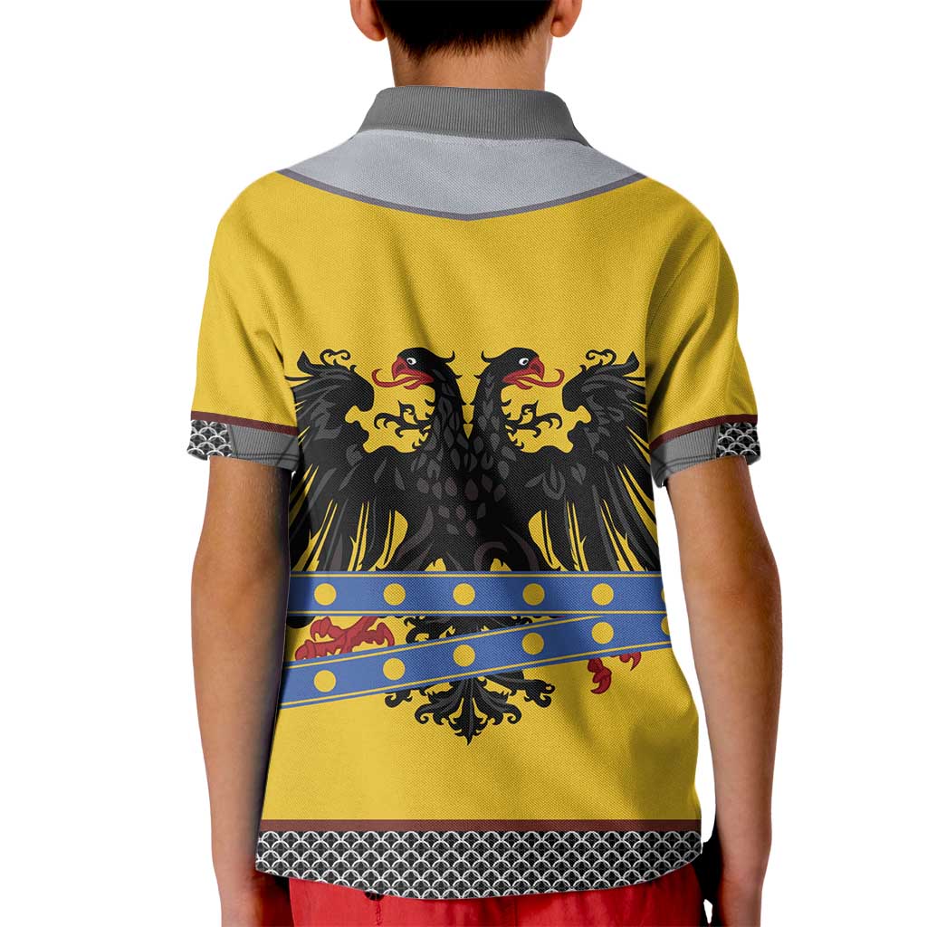 Century Holy Roman Empire Knight Costume Kid Polo Shirt