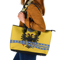 Century Holy Roman Empire Knight Costume Leather Tote Bag