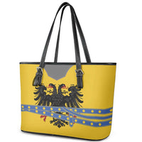 Century Holy Roman Empire Knight Costume Leather Tote Bag