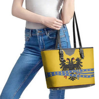Century Holy Roman Empire Knight Costume Leather Tote Bag