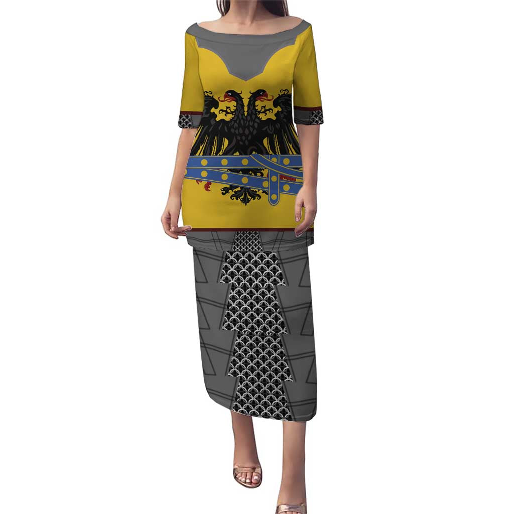 Century Holy Roman Empire Knight Costume Puletasi