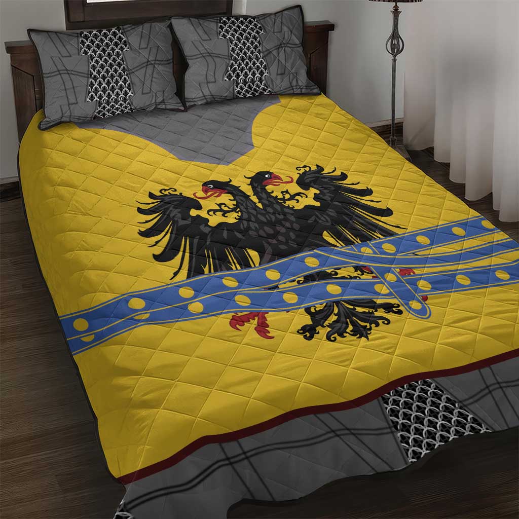 Century Holy Roman Empire Knight Costume Quilt Bed Set