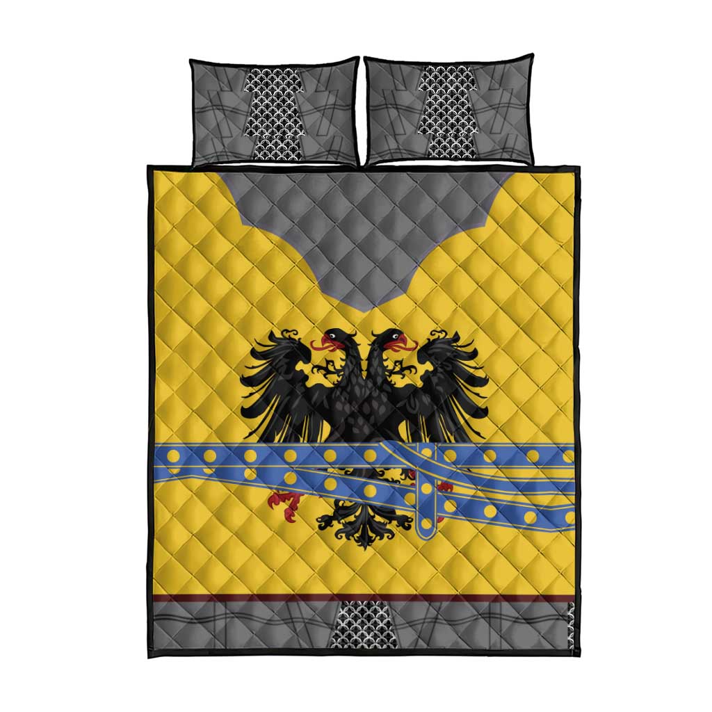 Century Holy Roman Empire Knight Costume Quilt Bed Set