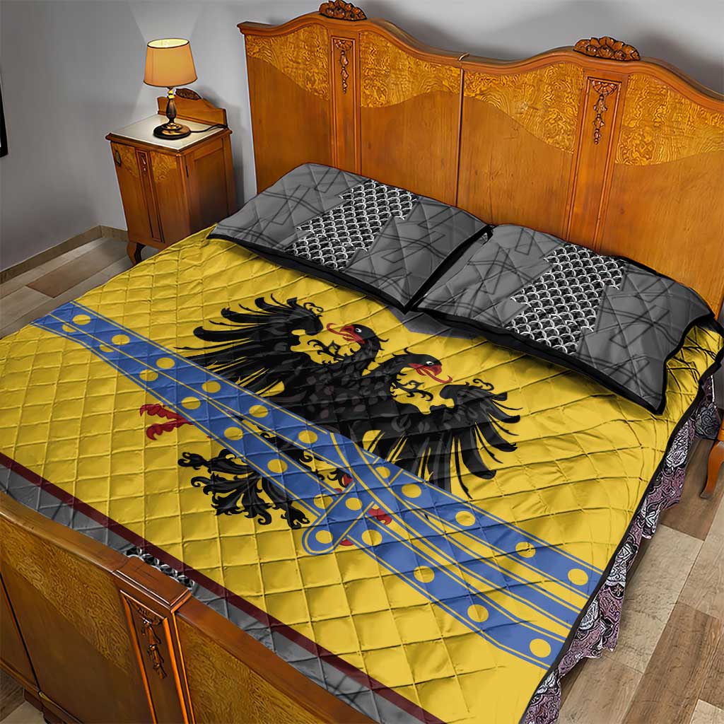 Century Holy Roman Empire Knight Costume Quilt Bed Set