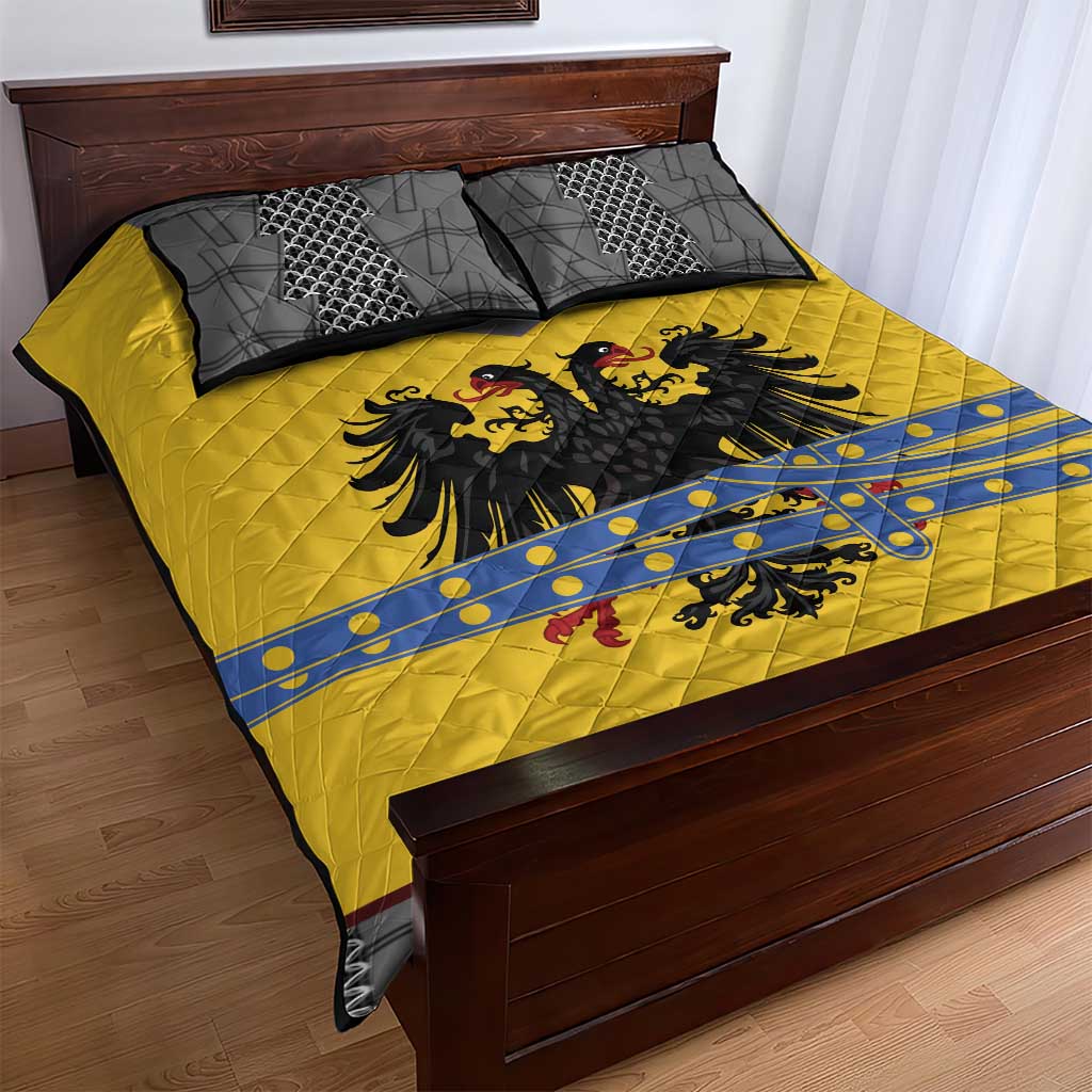 Century Holy Roman Empire Knight Costume Quilt Bed Set