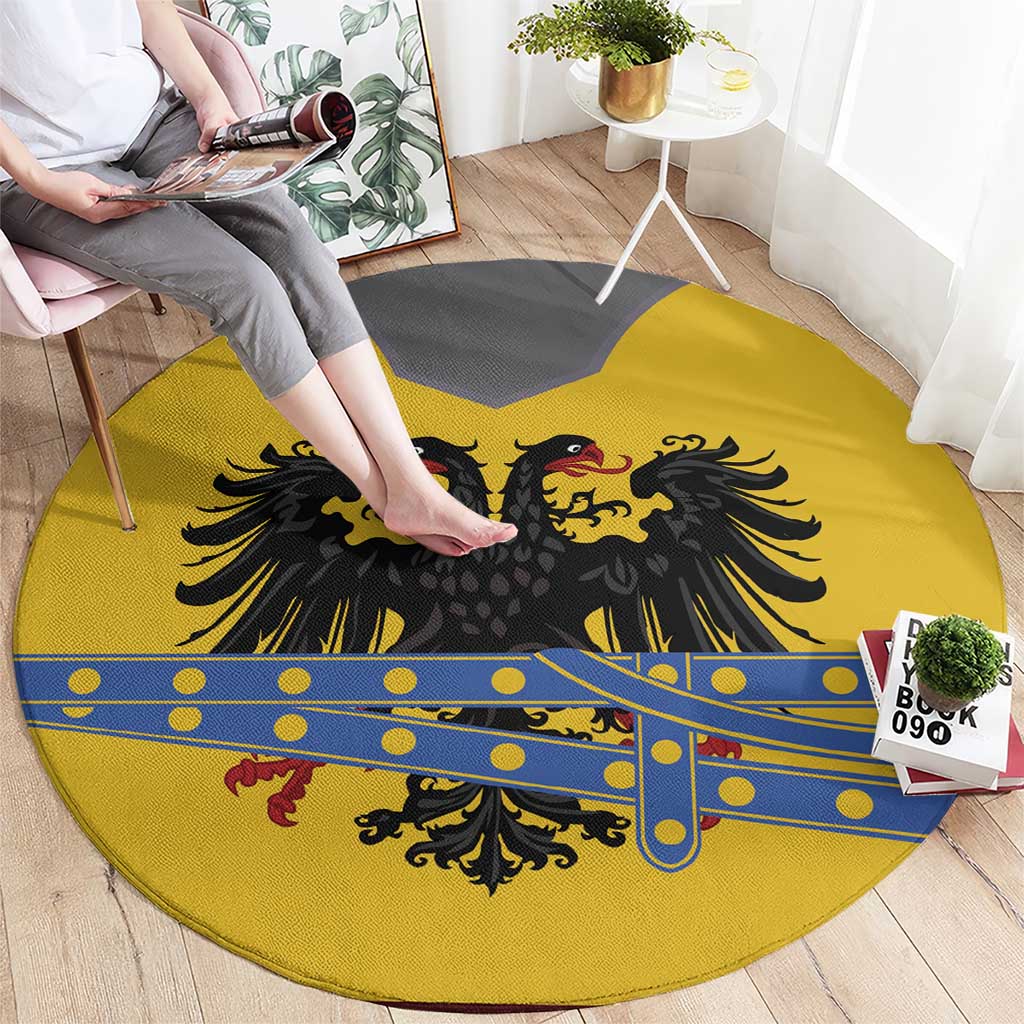Century Holy Roman Empire Knight Costume Round Carpet