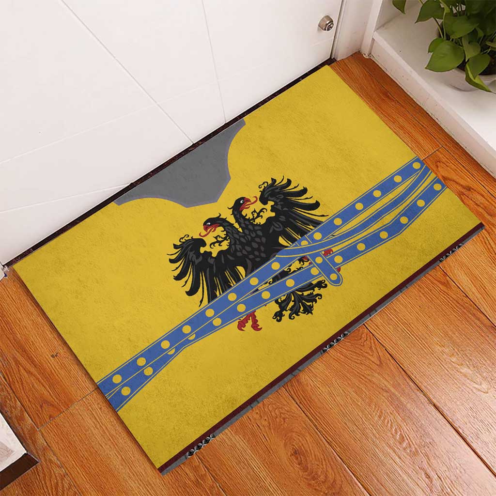 Century Holy Roman Empire Knight Costume Rubber Doormat