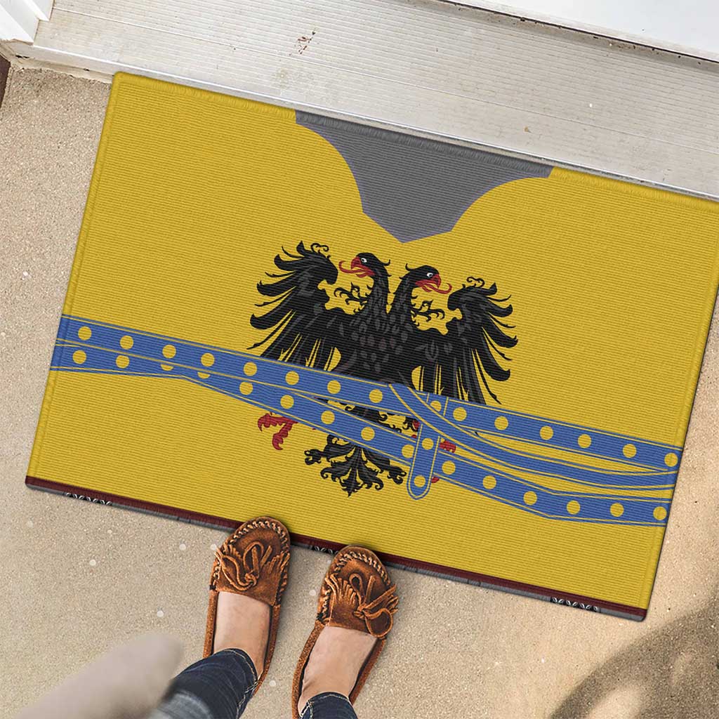 Century Holy Roman Empire Knight Costume Rubber Doormat