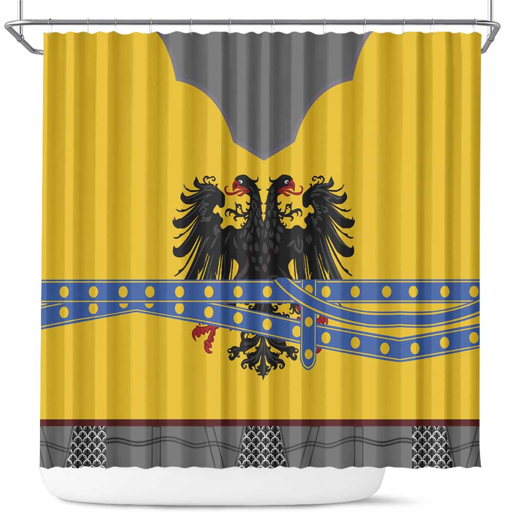 Century Holy Roman Empire Knight Costume Shower Curtain
