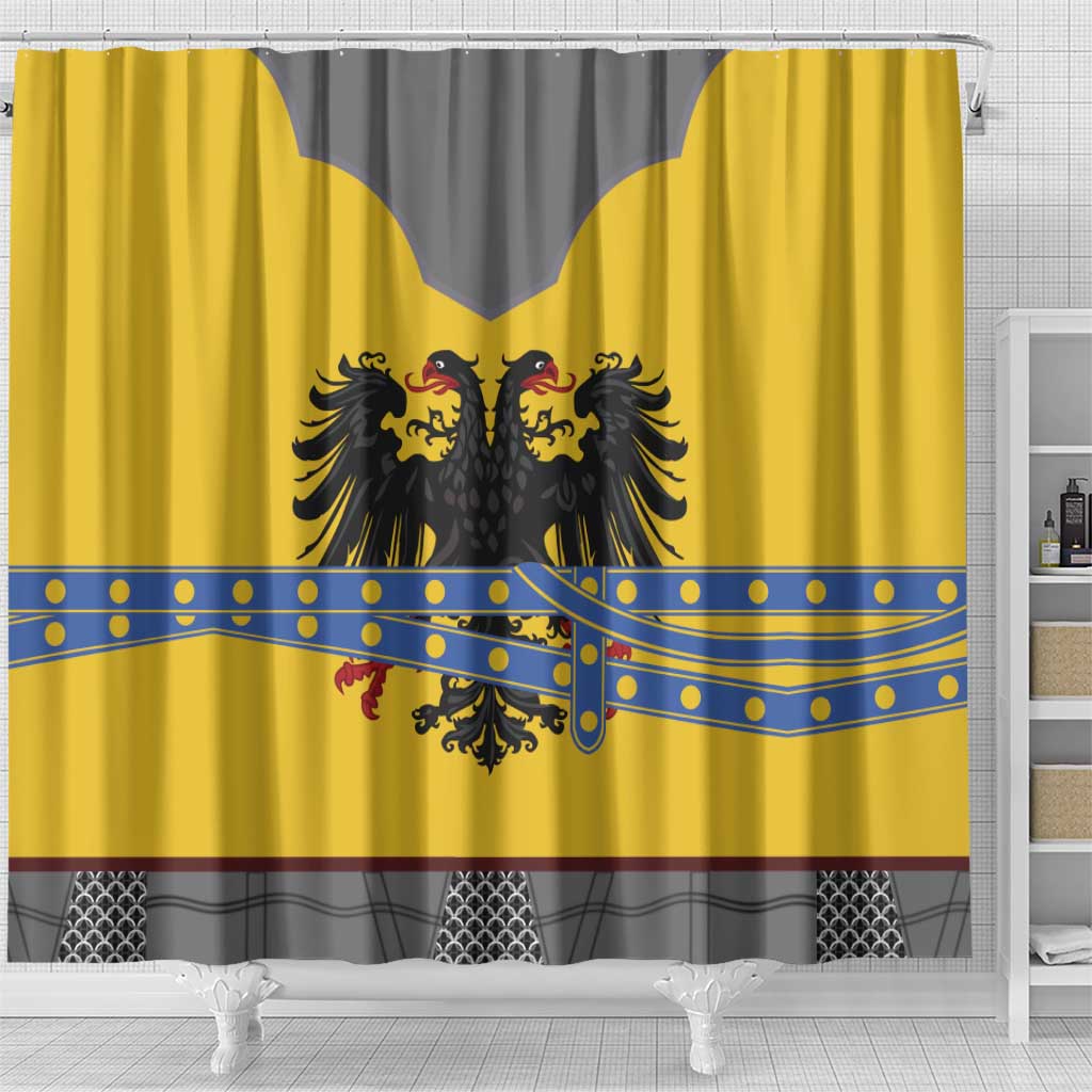 Century Holy Roman Empire Knight Costume Shower Curtain