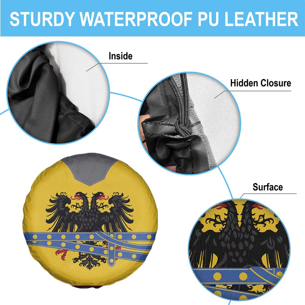 Century Holy Roman Empire Knight Costume Spare Tire Cover