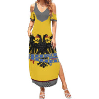 Century Holy Roman Empire Knight Costume Summer Maxi Dress