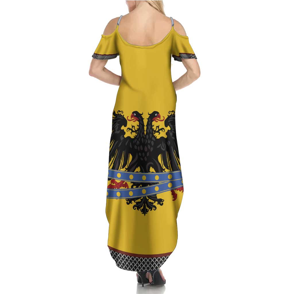 Century Holy Roman Empire Knight Costume Summer Maxi Dress