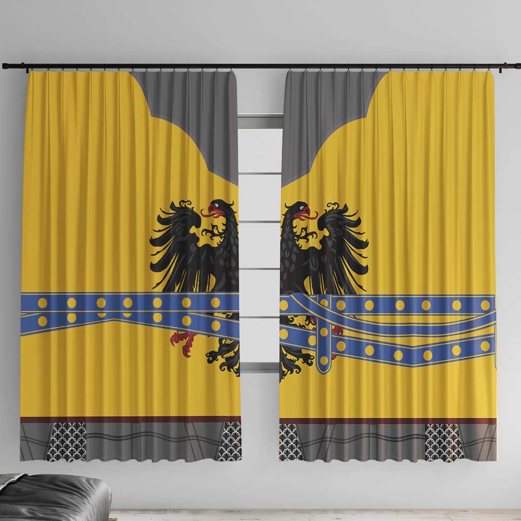 Century Holy Roman Empire Knight Costume Window Curtain