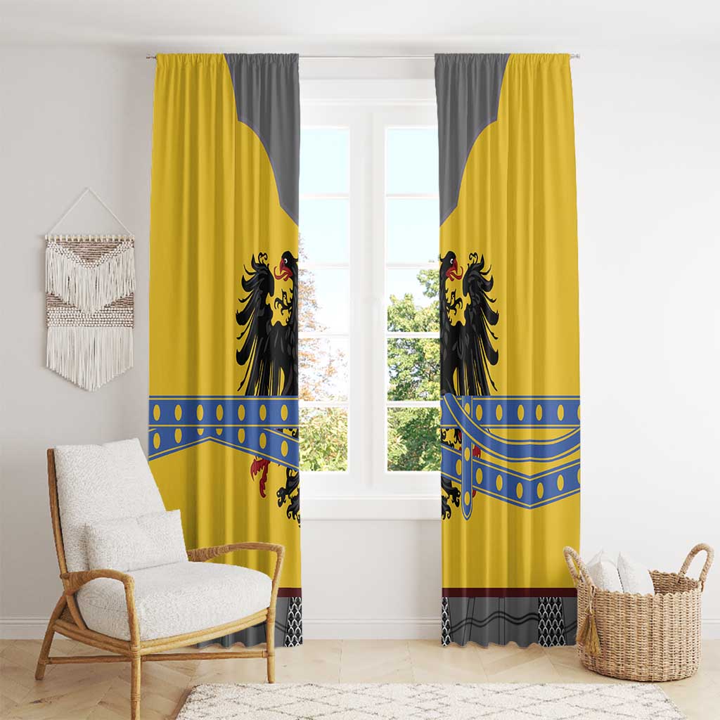 Century Holy Roman Empire Knight Costume Window Curtain