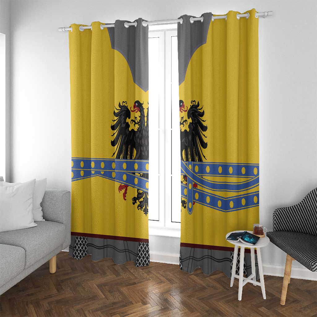 Century Holy Roman Empire Knight Costume Window Curtain