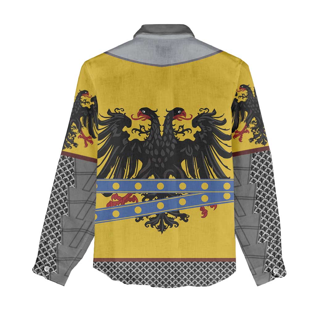 Century Holy Roman Empire Knight Costume Women Casual Shirt