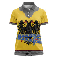 Century Holy Roman Empire Knight Costume Women Polo Shirt