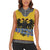 Century Holy Roman Empire Knight Costume Women Sleeveless Polo Shirt